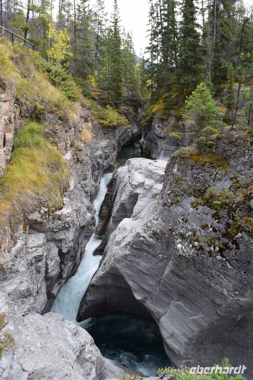 Der Maligne Canyon mit Pottholes