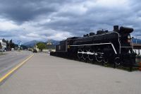 Jasper an der Transkanadischen Eisenbahnlinie