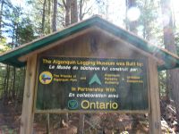 Algonquin Logging Museum / Holzfällermuseum
