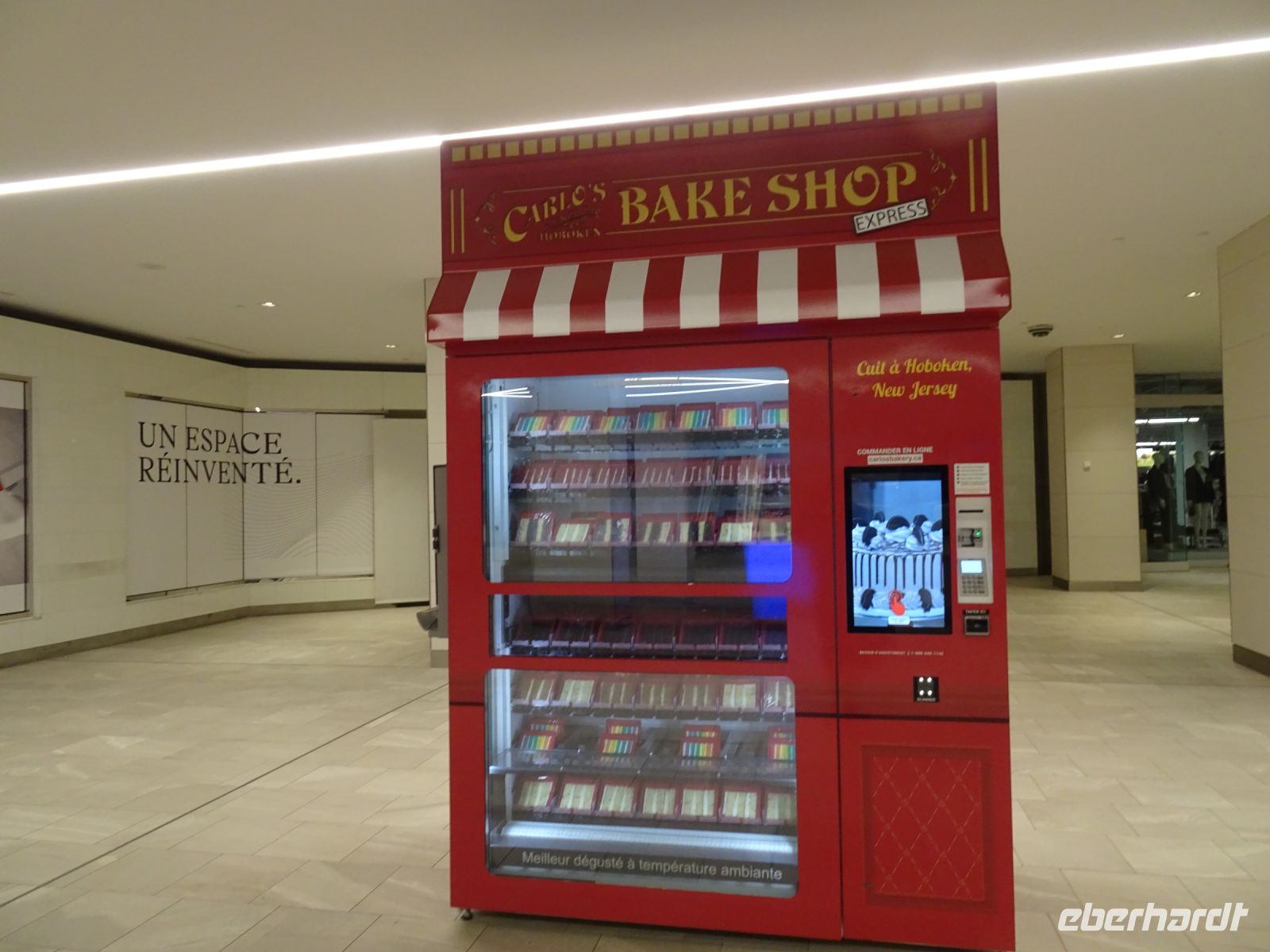 Montreal - Kanada - Sandwichautomat in der Unterstadt