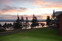 Sonnenuntergang am Cape Mudge