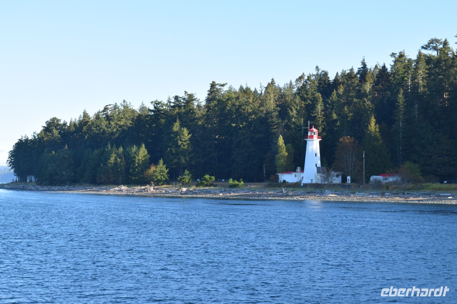Der Leuchtturm von Cape Mudge