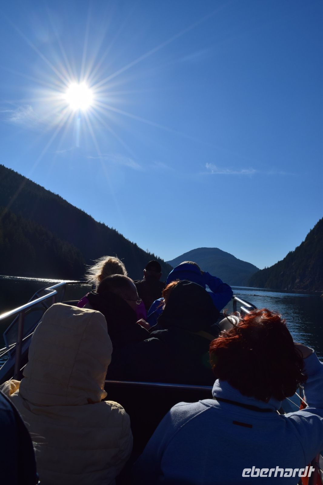 Auf der Rückreise nach Cape Mudge