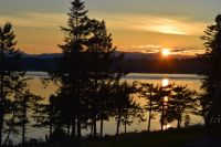 wieder Sonnenuntergang am Cape Mudge