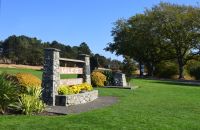 Meile 0 des Transkanada Higheway in Victoria