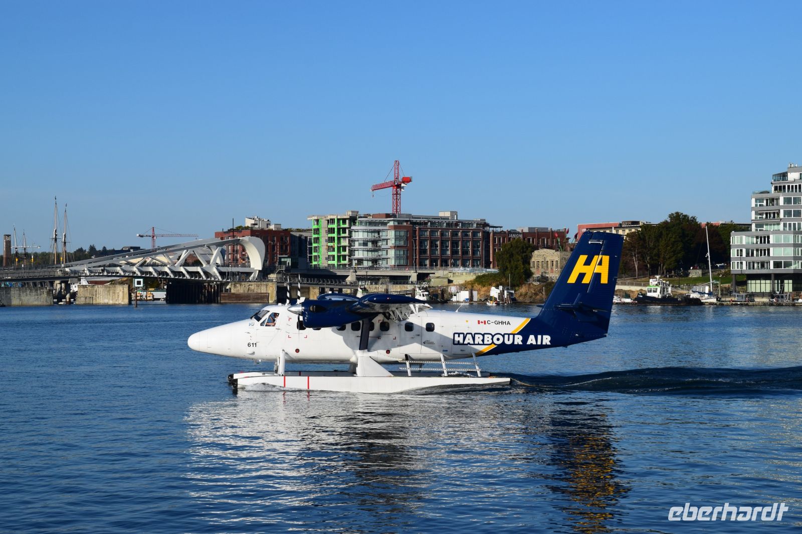 Wasserflugzeug in Victoria