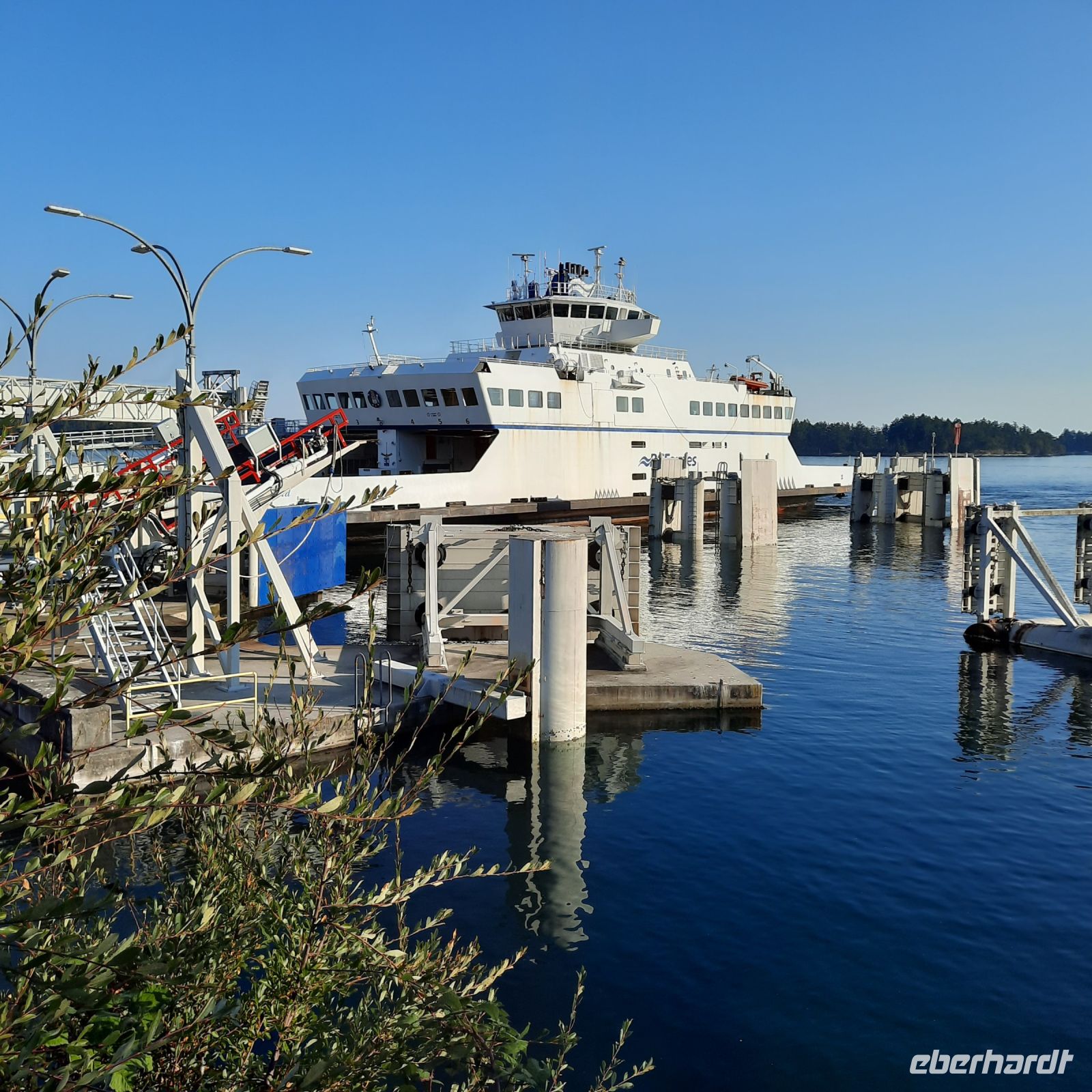 es beginnt eine Minikreuzfahrt durch die Gulf Islands 