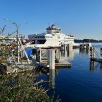 es beginnt eine Minikreuzfahrt durch die Gulf Islands 