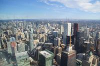 1 Blick vom CN Tower auf Toronto