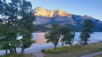 Singlereise Kanada - Waterton Lake am Abend