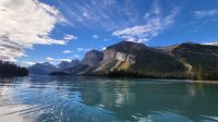 Singlereise Kanada - Bootsfahrt auf dem Maligne Lake im Jasper Nationalpark