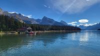 Singlereise Kanada - Bootsfahrt auf dem Maligne Lake im Jasper Nationalpark
