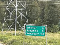 ...auf dem Weg nach Whistler