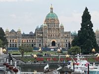 Das Parlament am Fruehabend