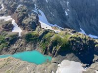 Tolle Farbe vom Heli aus