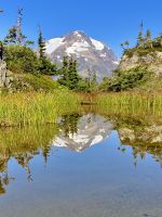 Die perfekte Spiegelung in Alaska