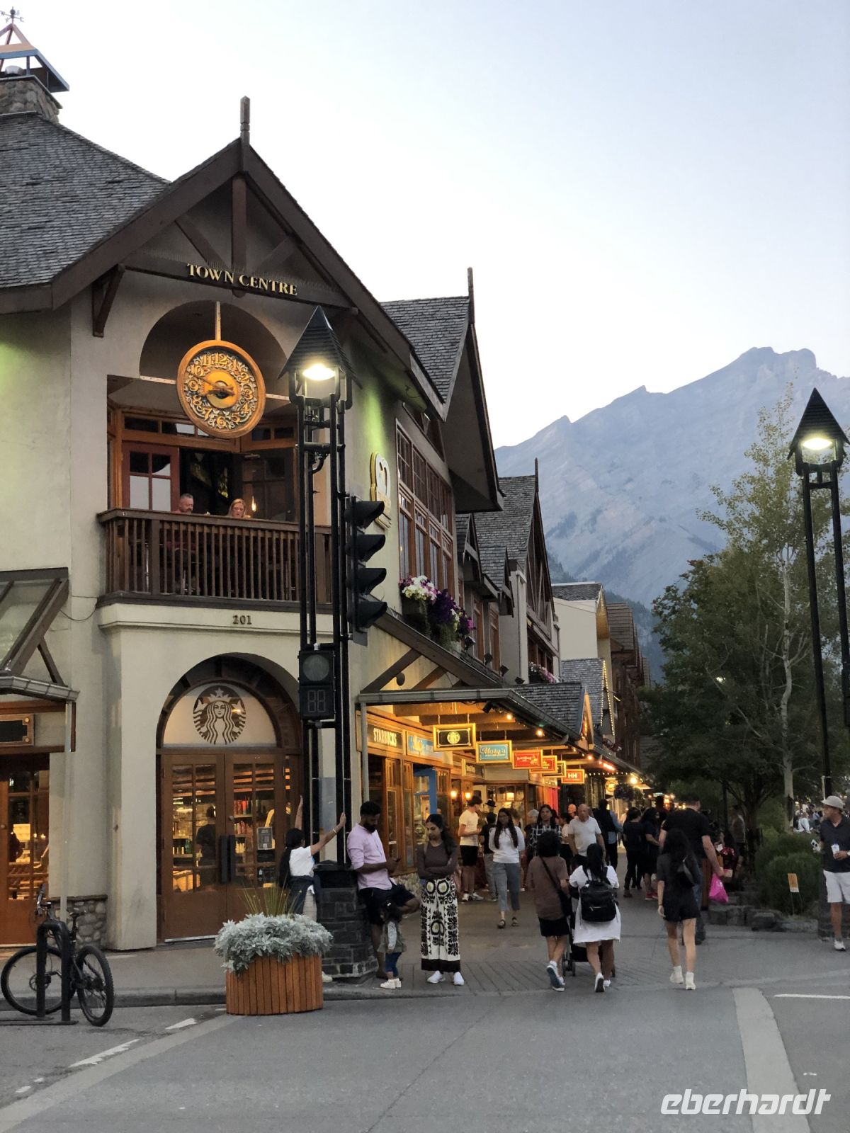 Banff_Stadtzentrum
