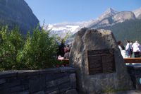 Am Lake Louise mit Victoria Gletscher