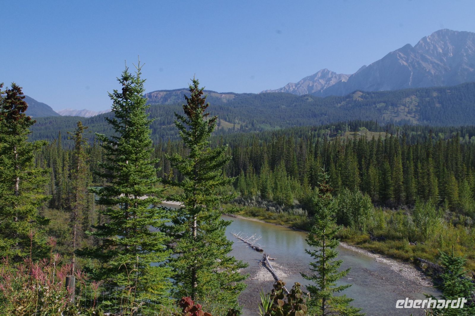 Bow River und Castle Mountain 2