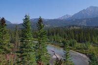 Bow River und Castle Mountain 2