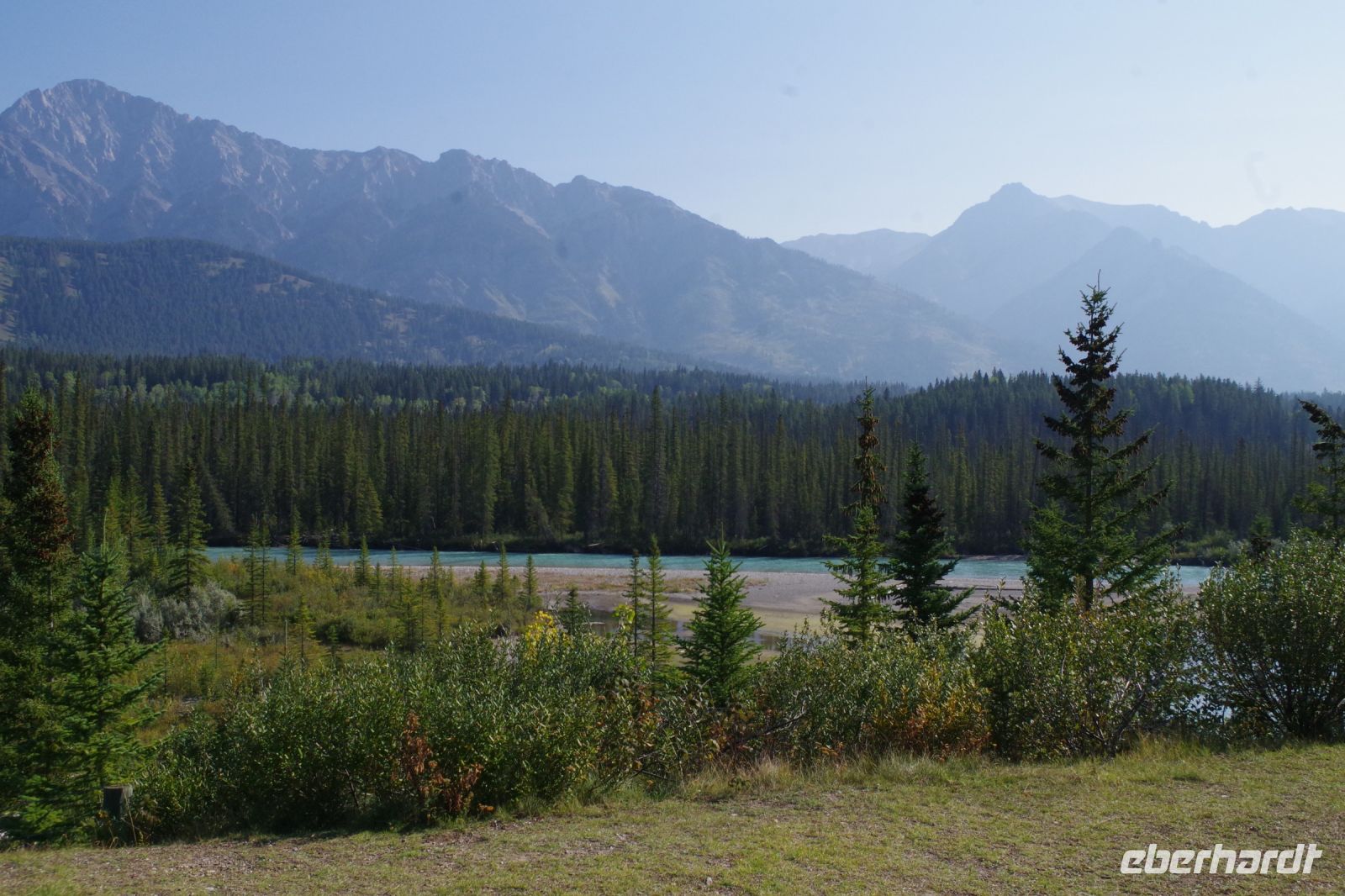 Bow River und Castle Mountain 3