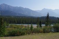 Bow River und Castle Mountain 3