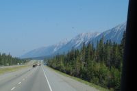 Fahrt in den Banff Nationalpark