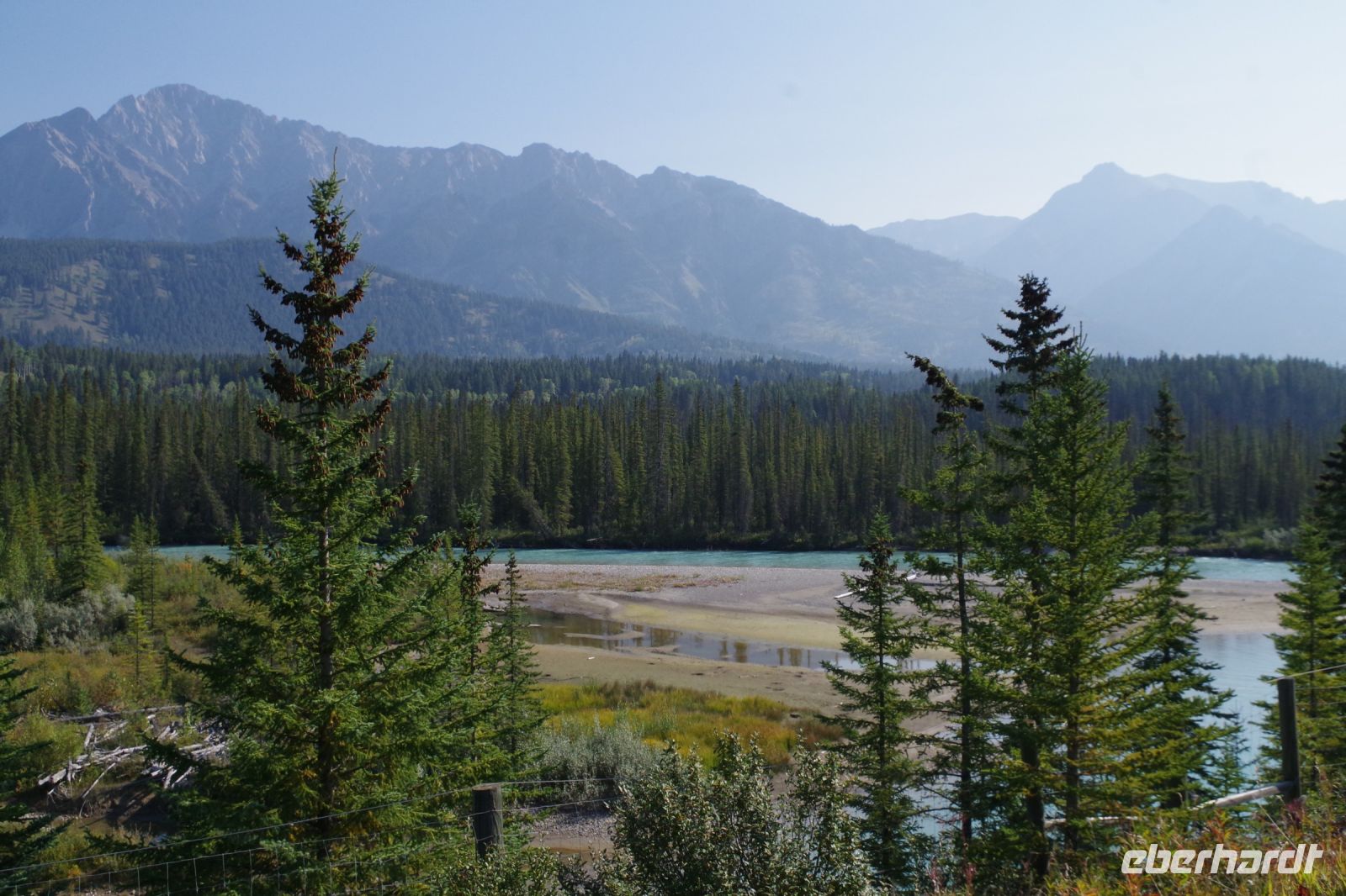 Fotostopp am Castle MountainFotostopp am Castle Mountain 2