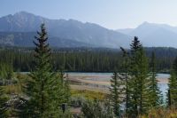 Fotostopp am Castle MountainFotostopp am Castle Mountain 2