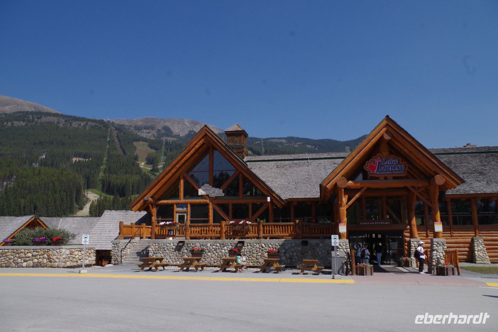 Mittagspause am Lake Louise Ski Resort 2