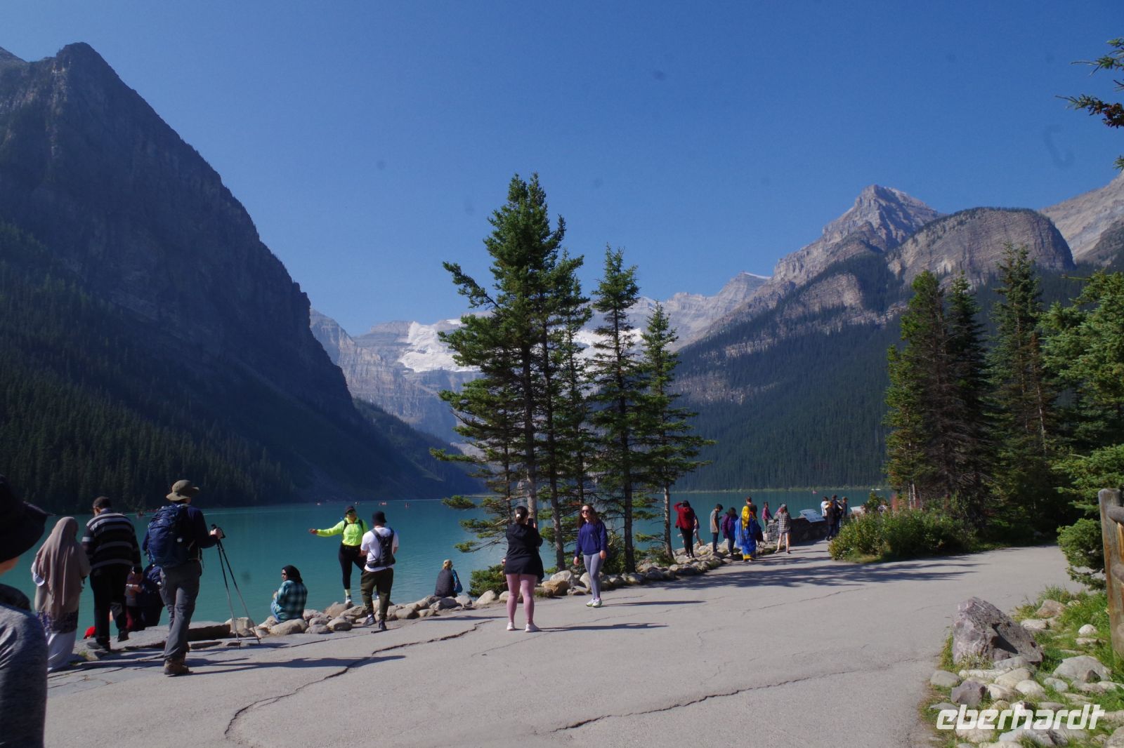 Spaziergang am Lake Louise