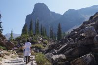 Spaziergang zum Aussichtspunkt am Moraine Lake 3