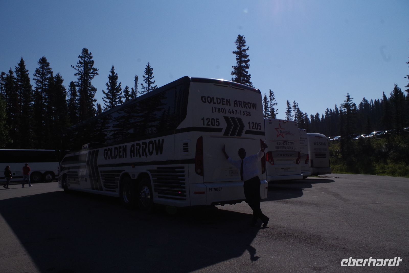 Unser Rundreisebus und Chauffeur Ali 2