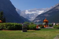 Vor dem Chateau Lake Louise 4.