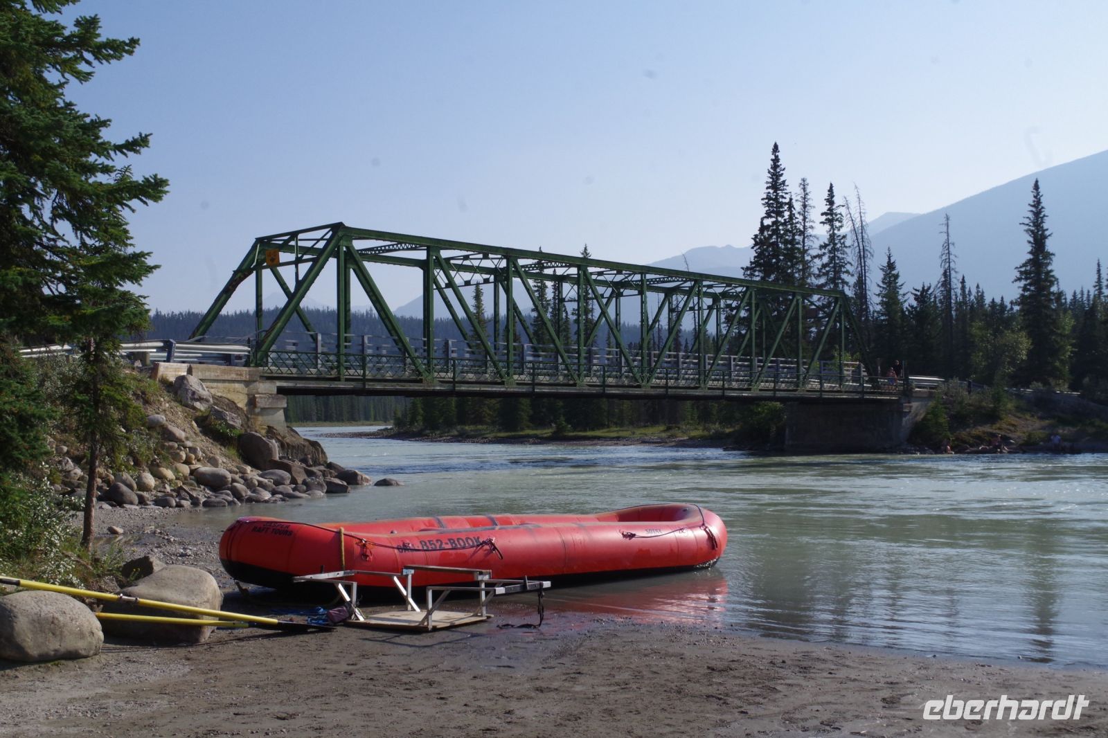 Athabasca River Rafting 3
