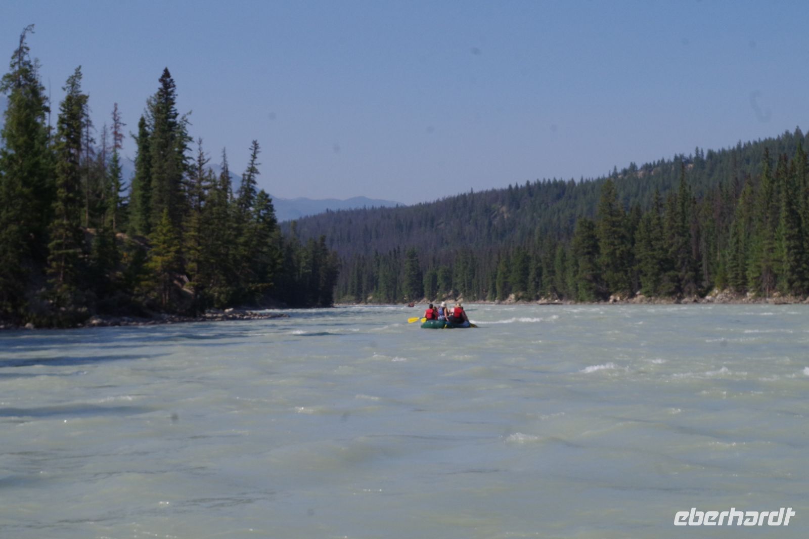 Athabasca River Rafting