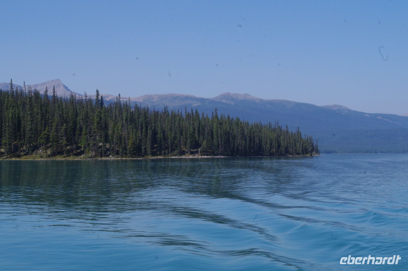 Bootsfahrt auf dem Maligne Lake