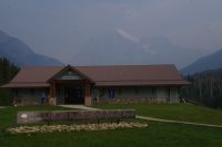 Mount Robson mit Mount Robson Visitor Center 2