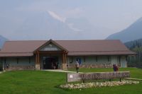 Mount Robson mit Mount RObson Visitor Center