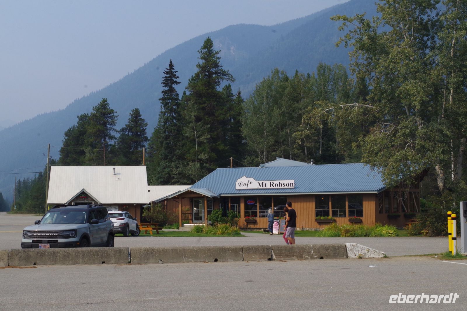 Stopp am Mount Robson