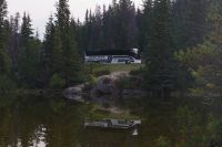 Unser Rundreisebus am Pyramid Lake