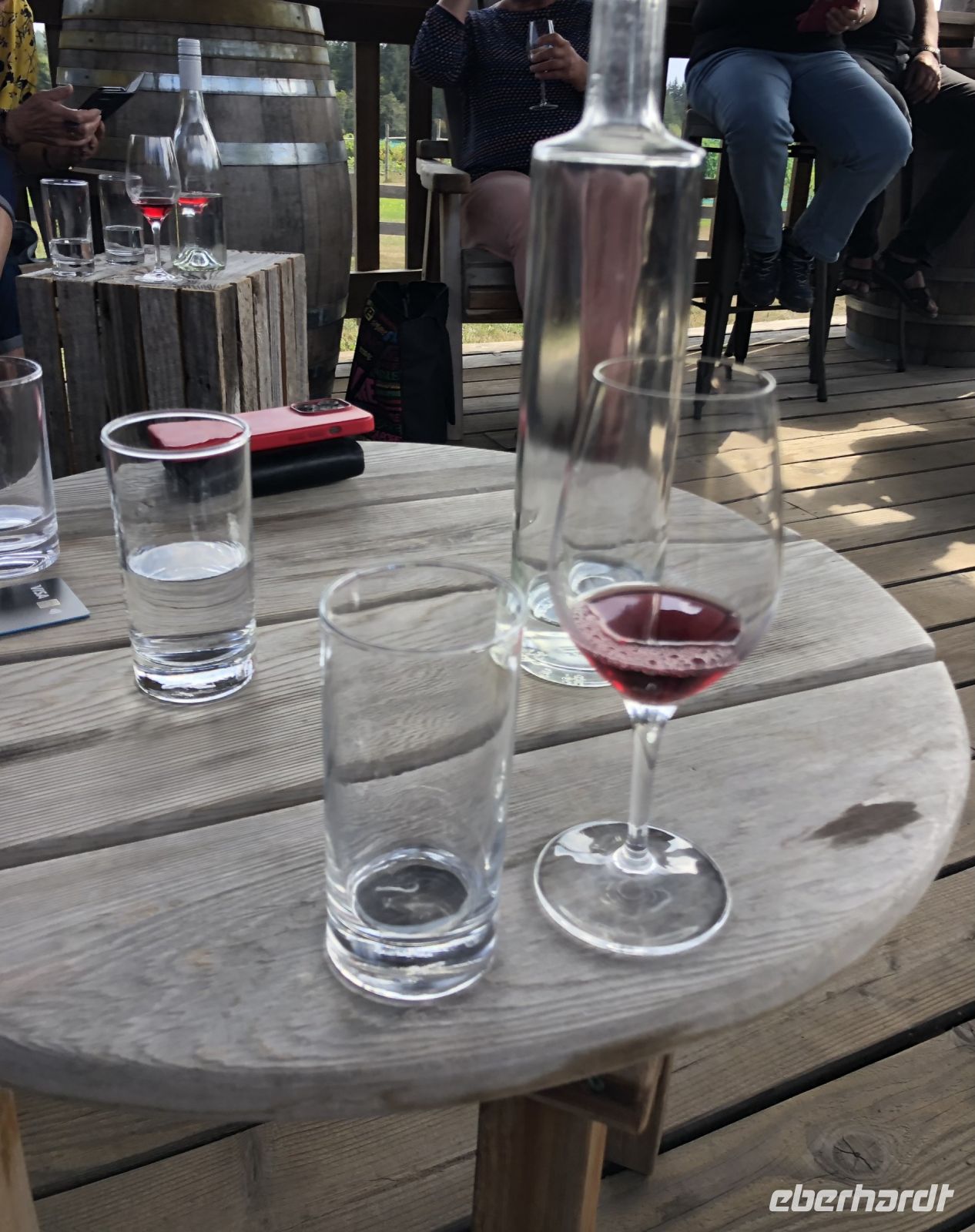 Beaufort Weingut-Verkostung