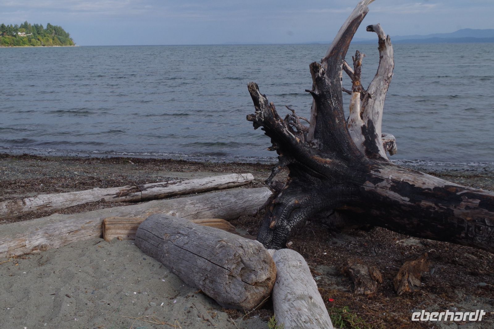 Am Strand von Parksville