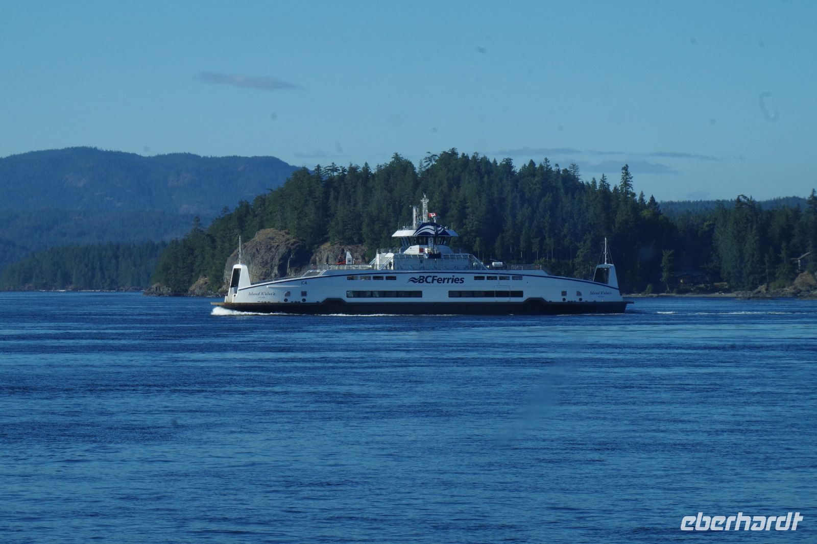 Fähre nach Quadra Island