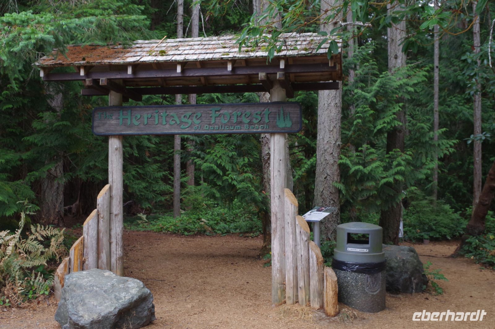 Haupteingang Heritage Forest