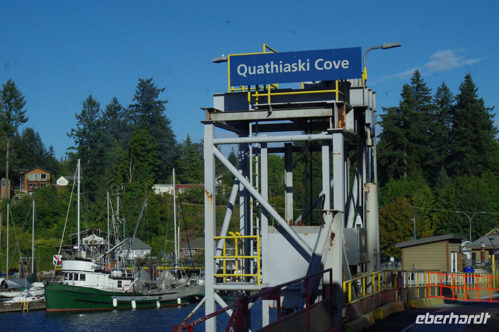 Quathiaski Cove auf Quadra Island