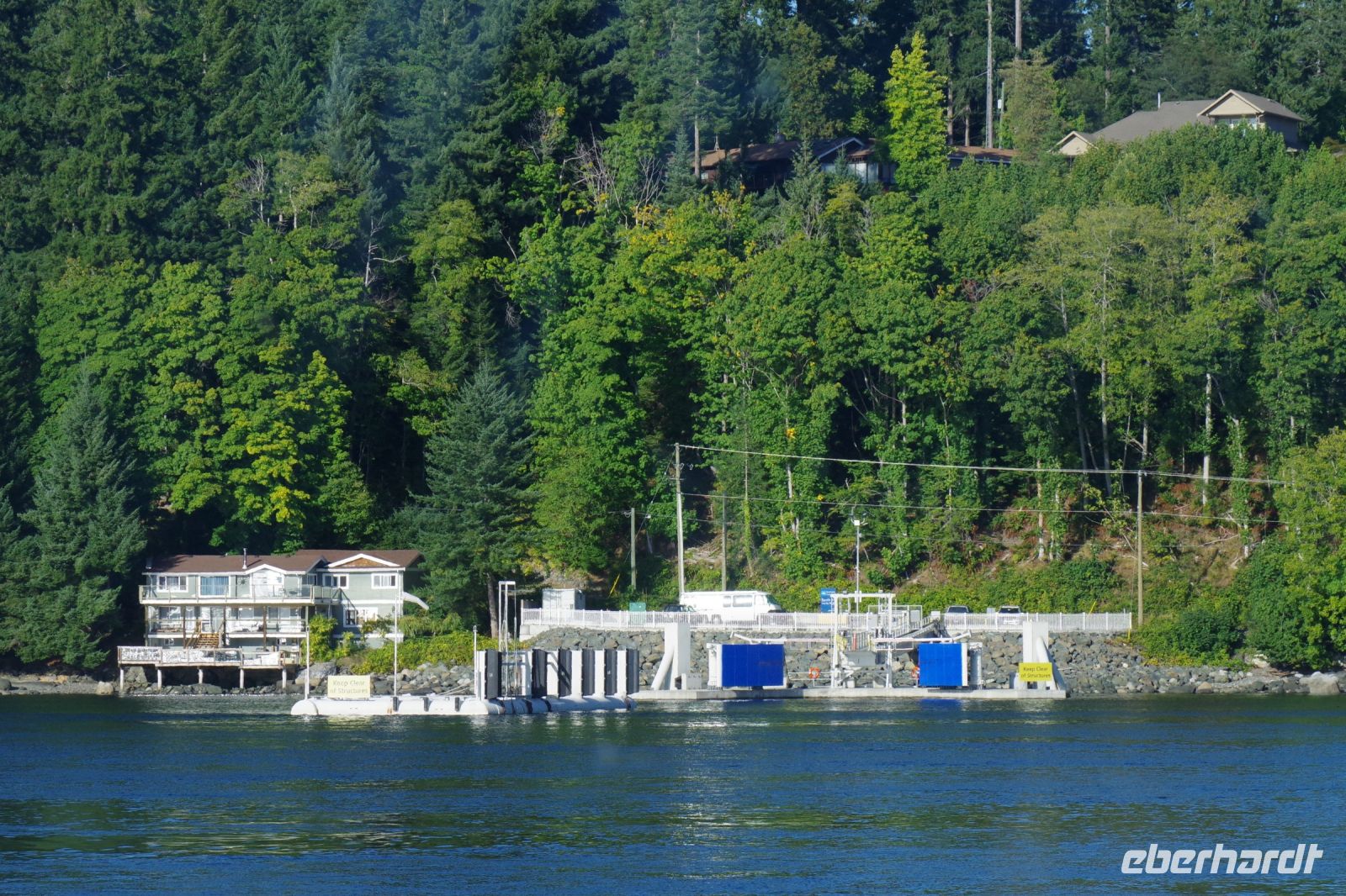 Quathiski Cove auf Quadra Island