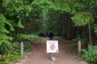 Wanderweg Heritage Forest - Rauchen strikt verboten