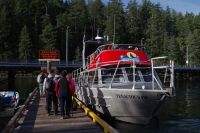 Unser Boot zum Whale Watching / Bärenausflug