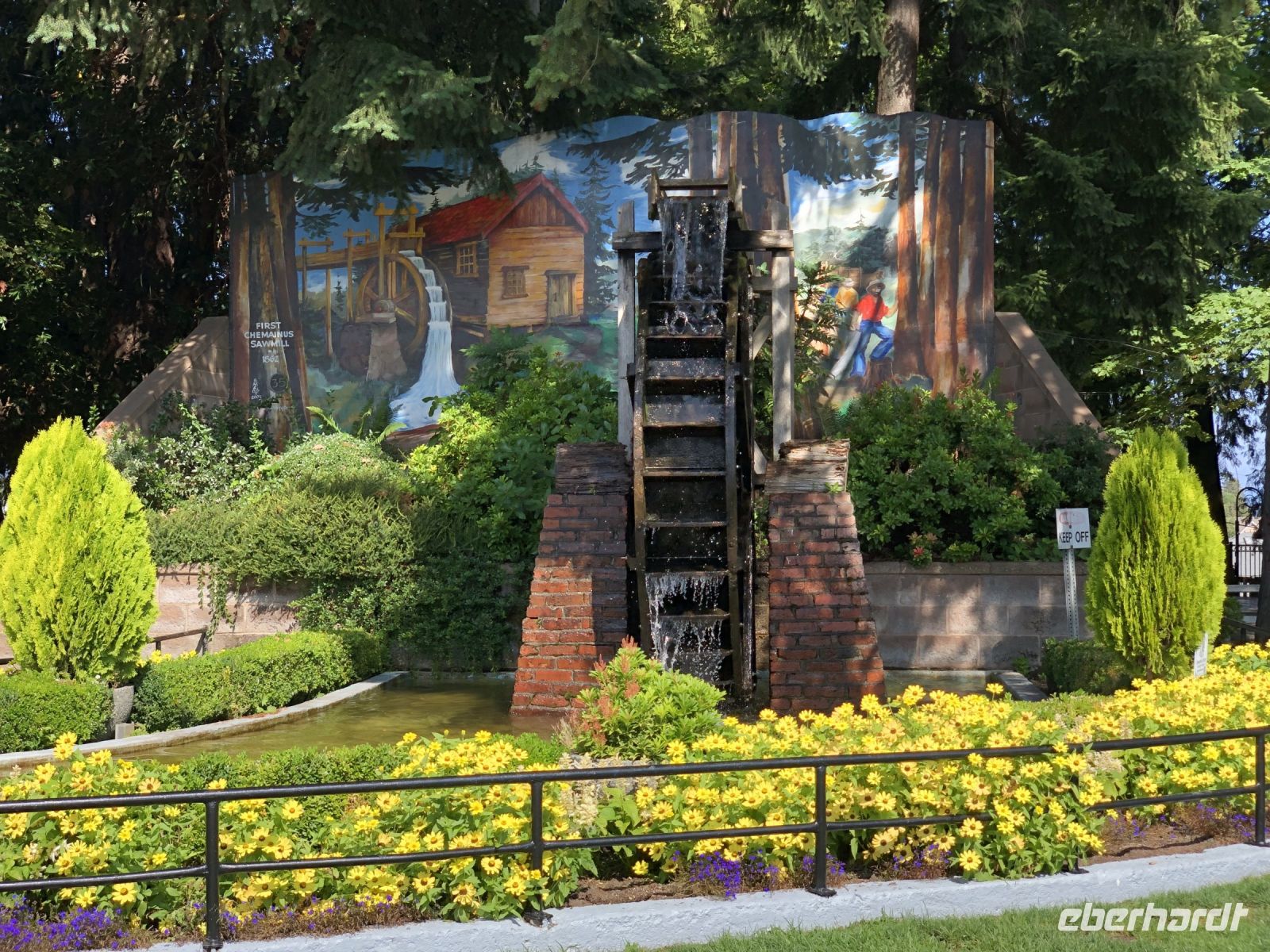 Wasserrad Chemainus 2